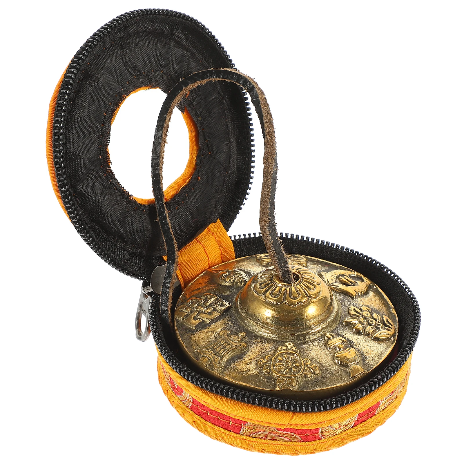 

Touch The Bell Hand Crash Cymbals Finger Musical Instrument Chimes Copper Band Bells