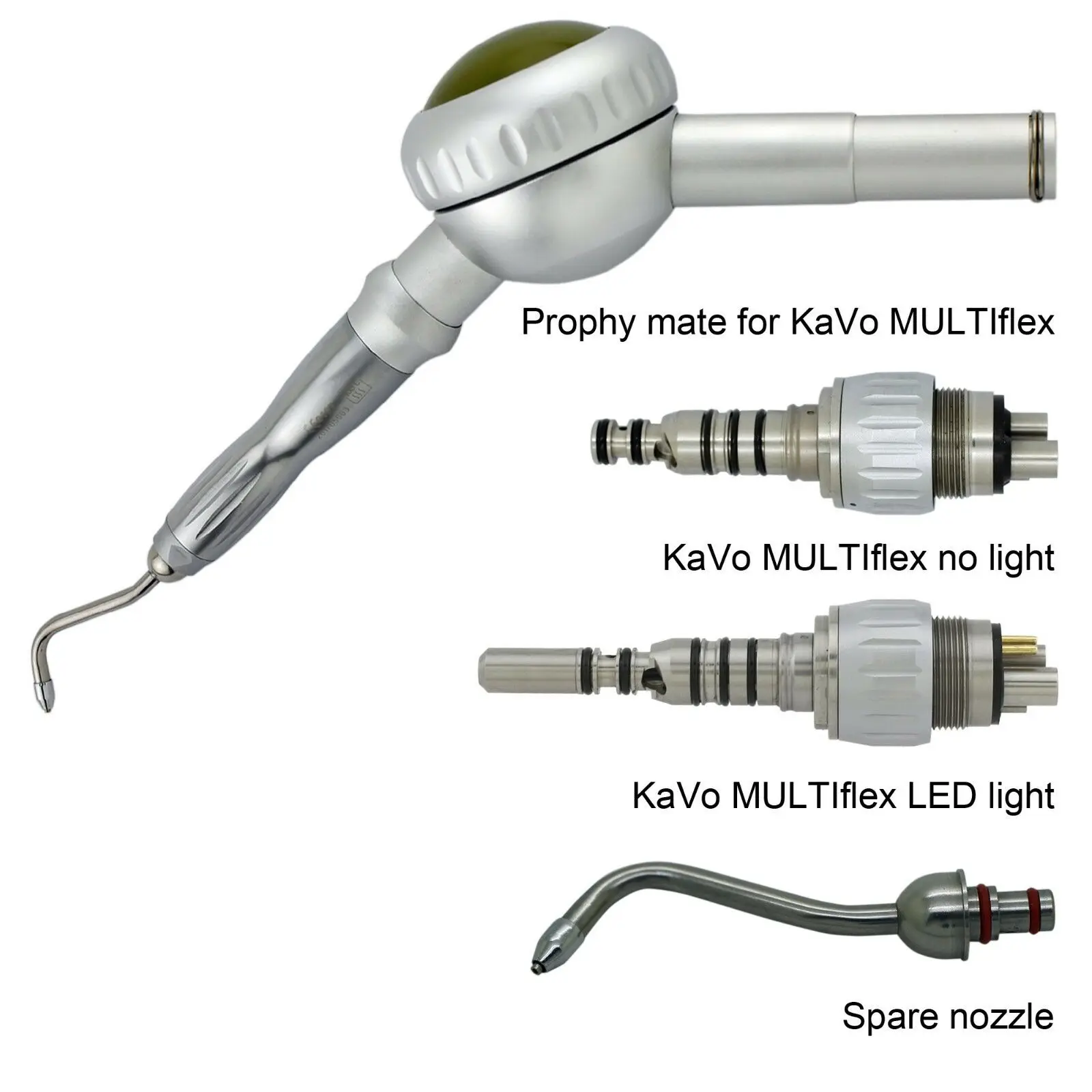 dental air flow cleaning air polisher dental air prophy unit flow dental polisher 2hole 4hole Fiber Optic quick coupling typ