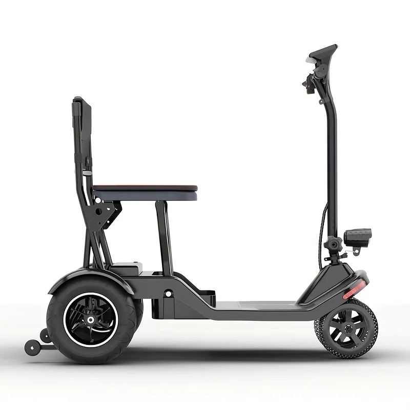 5MPH Foldable Electric Mobility Scooter For Seniors Motor Power 250W 5~6.2Miles