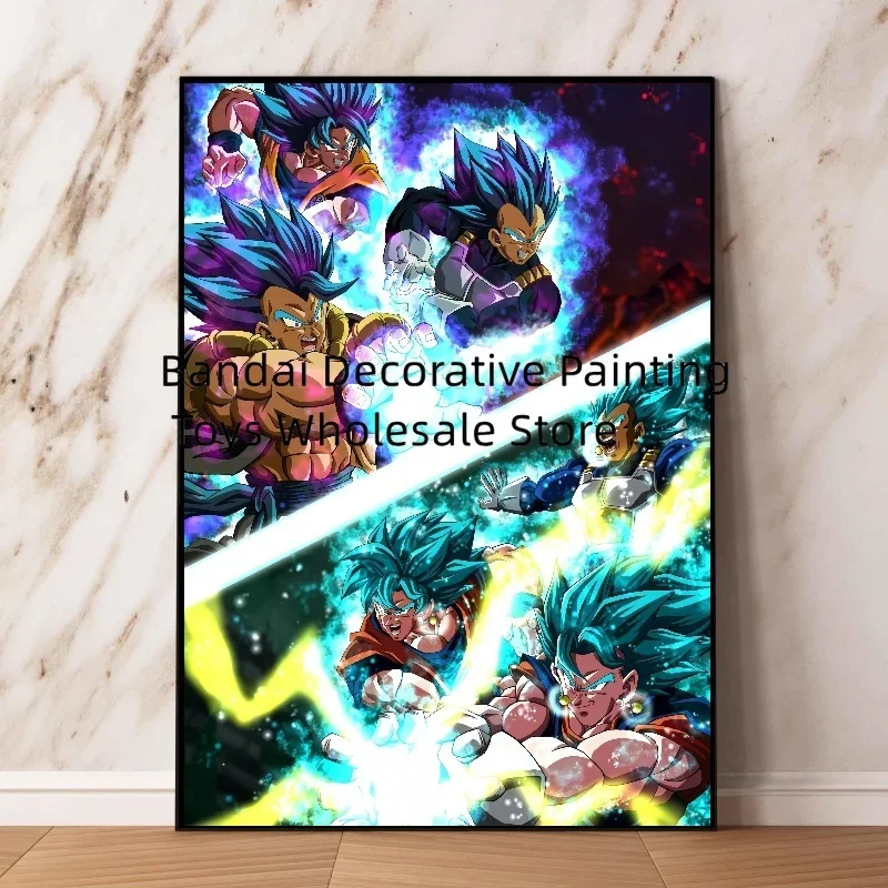 Klassieke Vintage Japanse Anime Bandai Dragon Ball Foto 'S Decoratie Schilderijen Poster Hd Prints Muur Interieur Canvas Schilderij