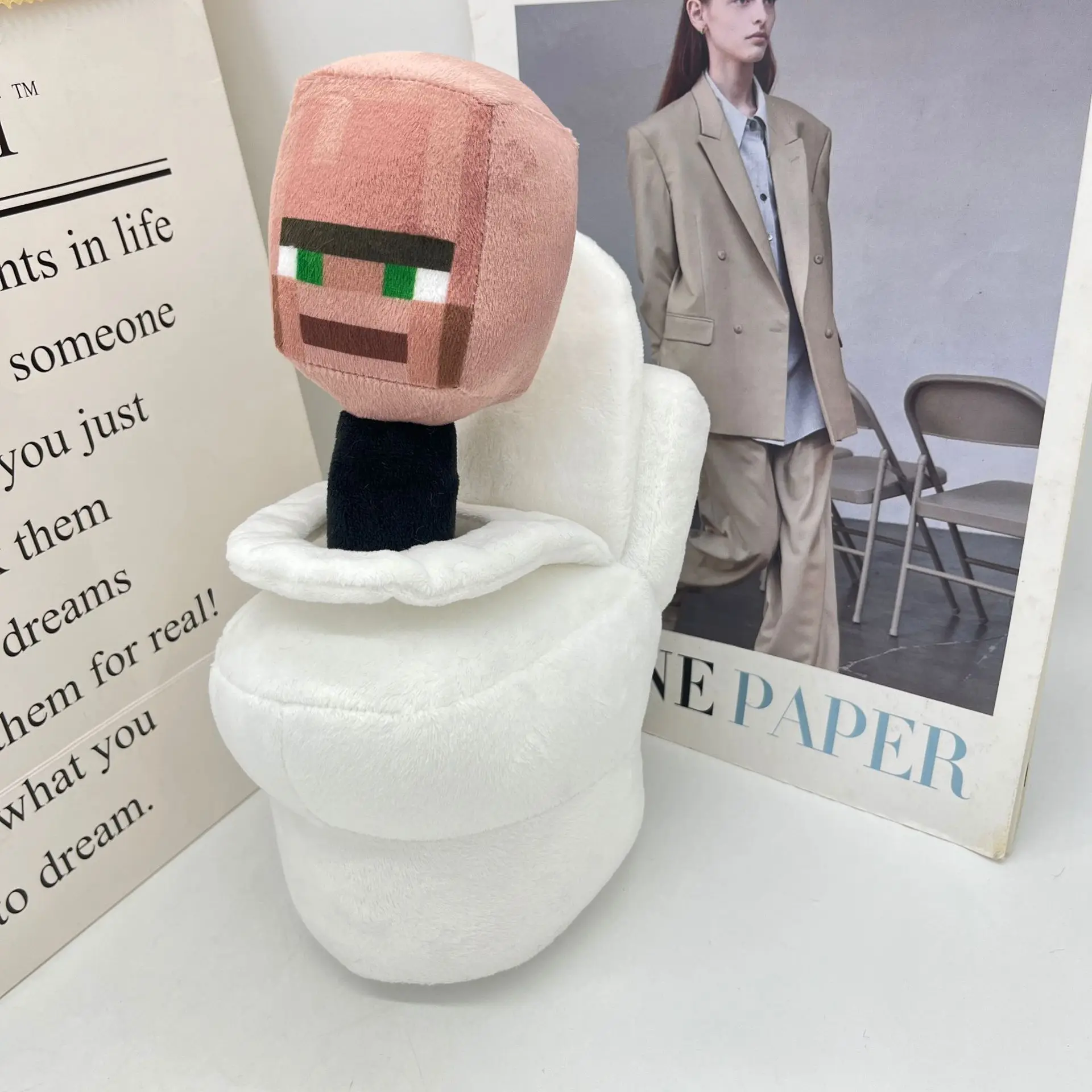 Skibidi Toilet Plush Doll Toys Collectible Gifts for Fans Adults Birthday Anime Game Figure Titan TV Man Cameraman gallery 5