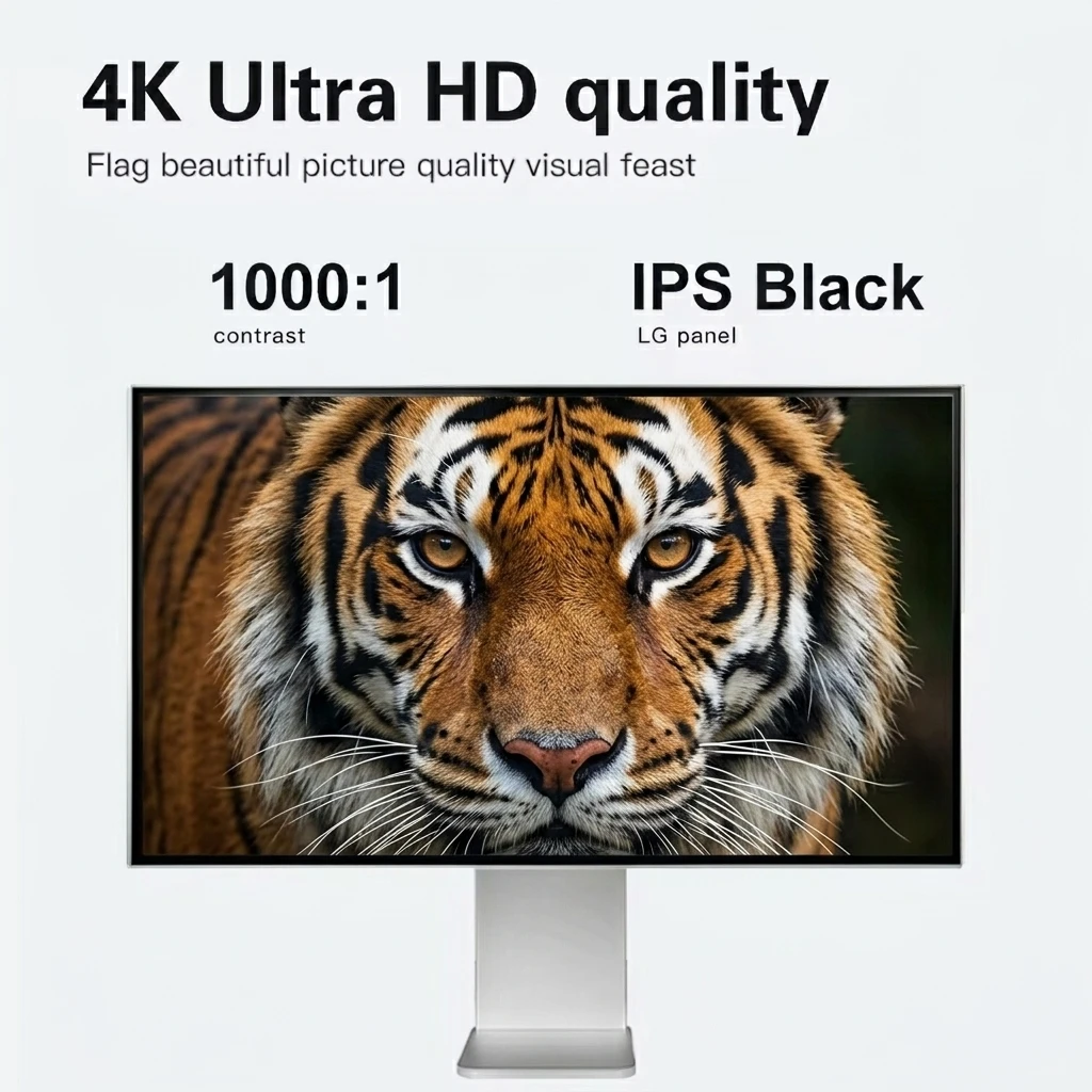 LGKC 27Inch LED 1000:1 2K Display 2560*1440 Resolution 100% SRGB 240HZ 450Nit Ultra Narrow Frame IPS DP Monitor