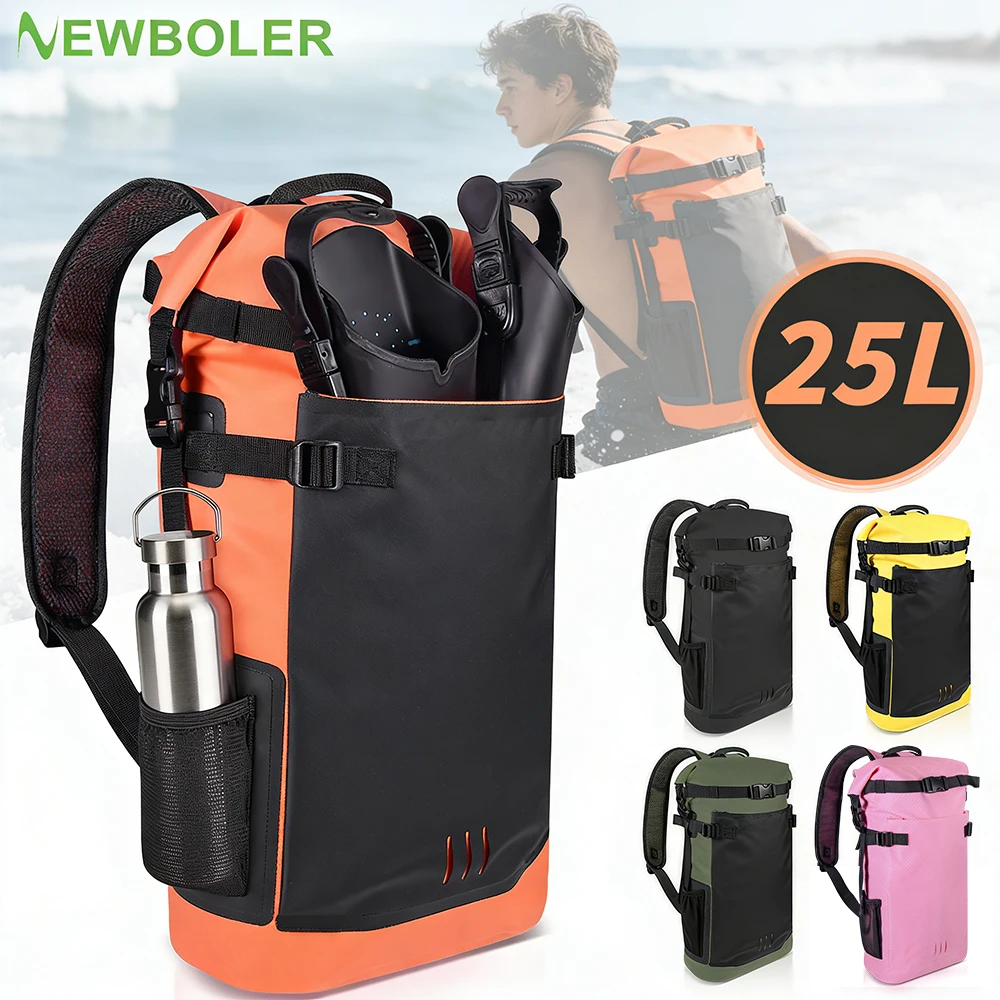 

Водонепроницаемая сумка-гермомешок для каякинга, плавания, дрифтинга, большая речная походная сумка через плечо, пляжная сумка для дайвинга, рафтинга, каноэ, ПВХ-сумка для кемпинга