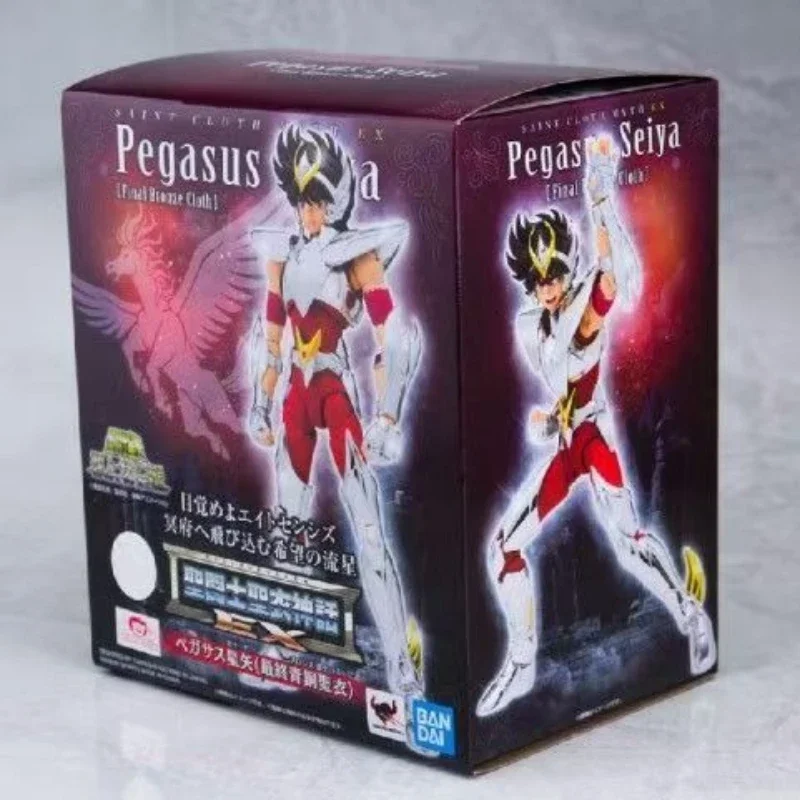 Original Bandai Saint Seiya EX bronce Saint Cloth Myth Pegasus Seiya (Bronze definitivo Saint Seiya) juguete de regalo