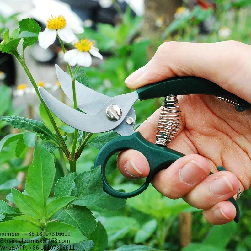 

Garden trimming tool SK5 high carbon steel blade non-slip handle composite handle