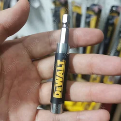 DEWALT Magnetic Drive Guide 1/4-Inch Drill Bit Holder Extension 6.35mm Electric Screwdriver Bit Compact Hex Guide Sleeve 83mm