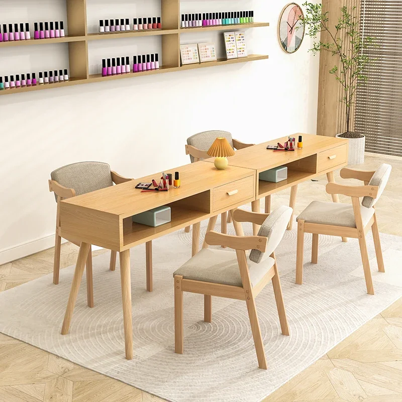 

Hairdressing Salon Furniture Nail Equipment Tables Professional Manicure Table Beauty Nails Mesa Makeup Organizer Nageltisch