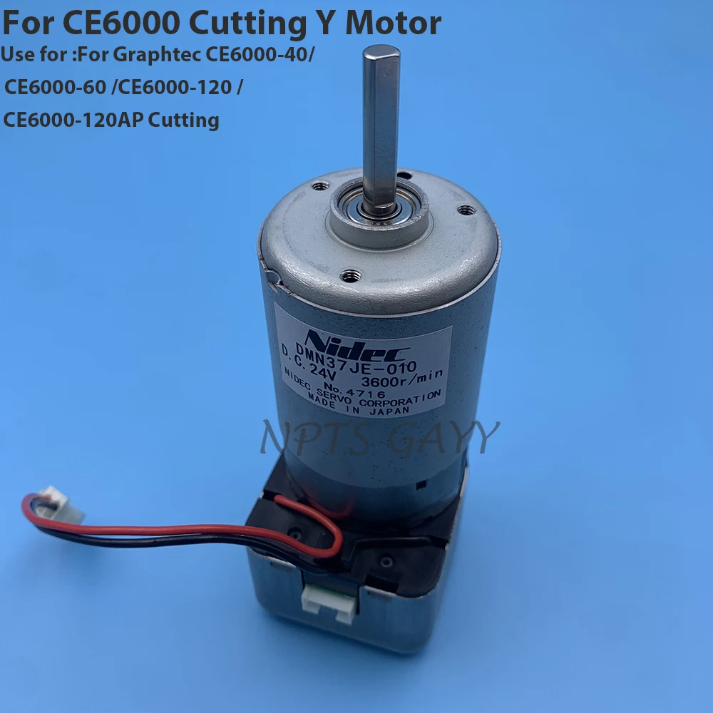 1PC for Graphtec CE6000 Y Scan Motor for Graphtec CE6000-40 CE6000-60 CE6000-120 Cutting Plotter Y Axis Servo Motor Engine