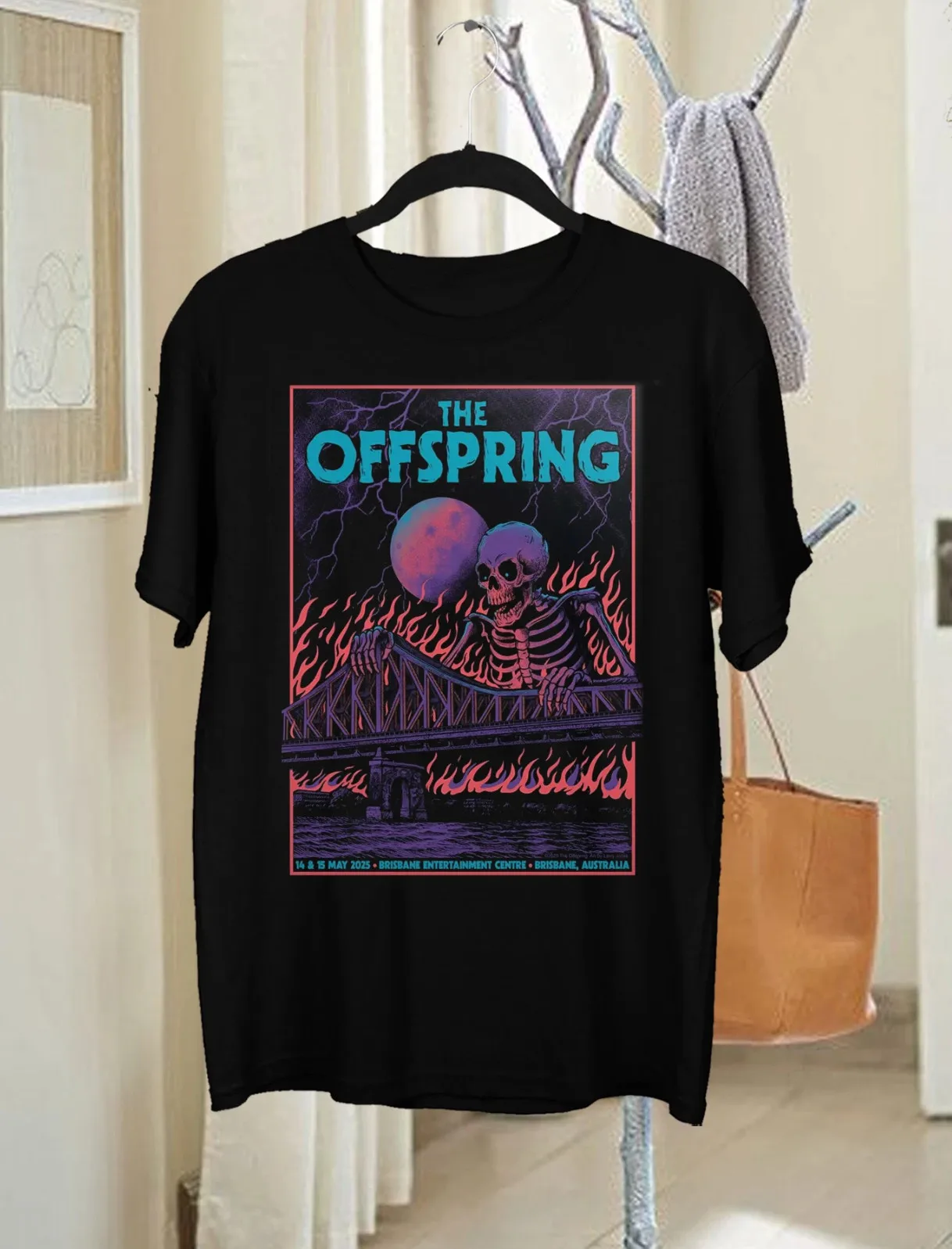 The Offspring May 14-15 2025 Brisbane Entertainment Centre Tour T Shirt