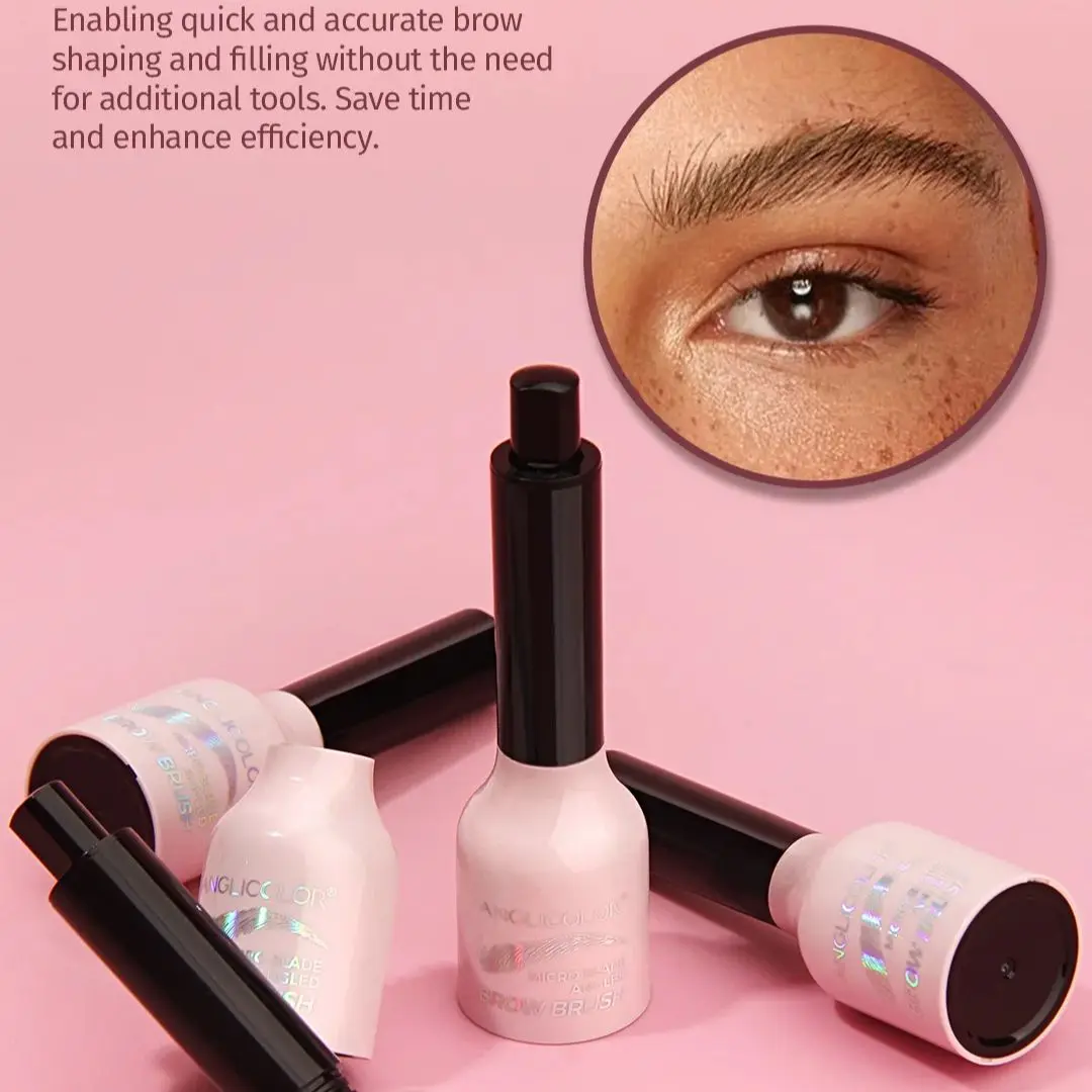 Wild ดินสอเขียนคิ้ว 3D ขนาดใหญ่หัวแปรงมัลติฟังก์ชั่ Brow Dye ครีมเส้นผม Anti-smudge กันน้ํา Eyebrow Tint แต่งหน้าเครื่องมือ