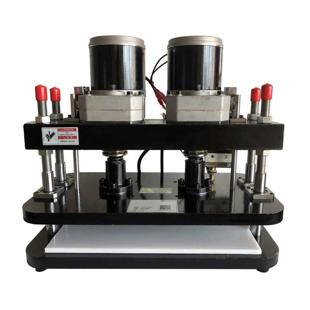 Semi-Automatic Electric Paper Leather Clicker Press Die Cutting and Deboss Machine for Leather Production