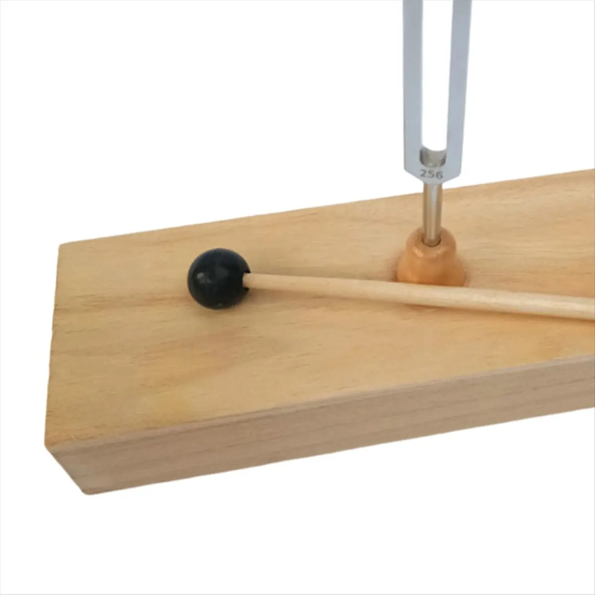 [828 Sale] 256HZ Tuning Fork with Wooden Resonant Box Acoustic Science Tools for Sound Therapy, Yoga, Meditation and Relaxation view 6
