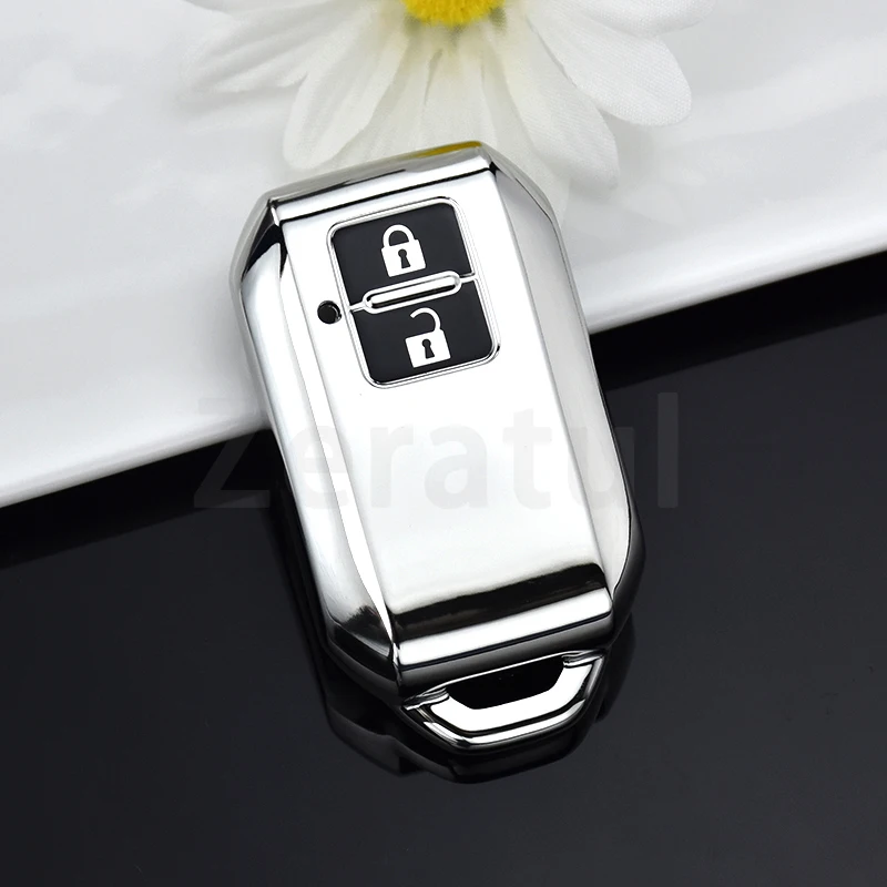 For Suzuki Swift Lgnis for Suzuki Monopoly Wagon R Japanese 2button Smart Key Case Cover Shell Holder Protector Accessories