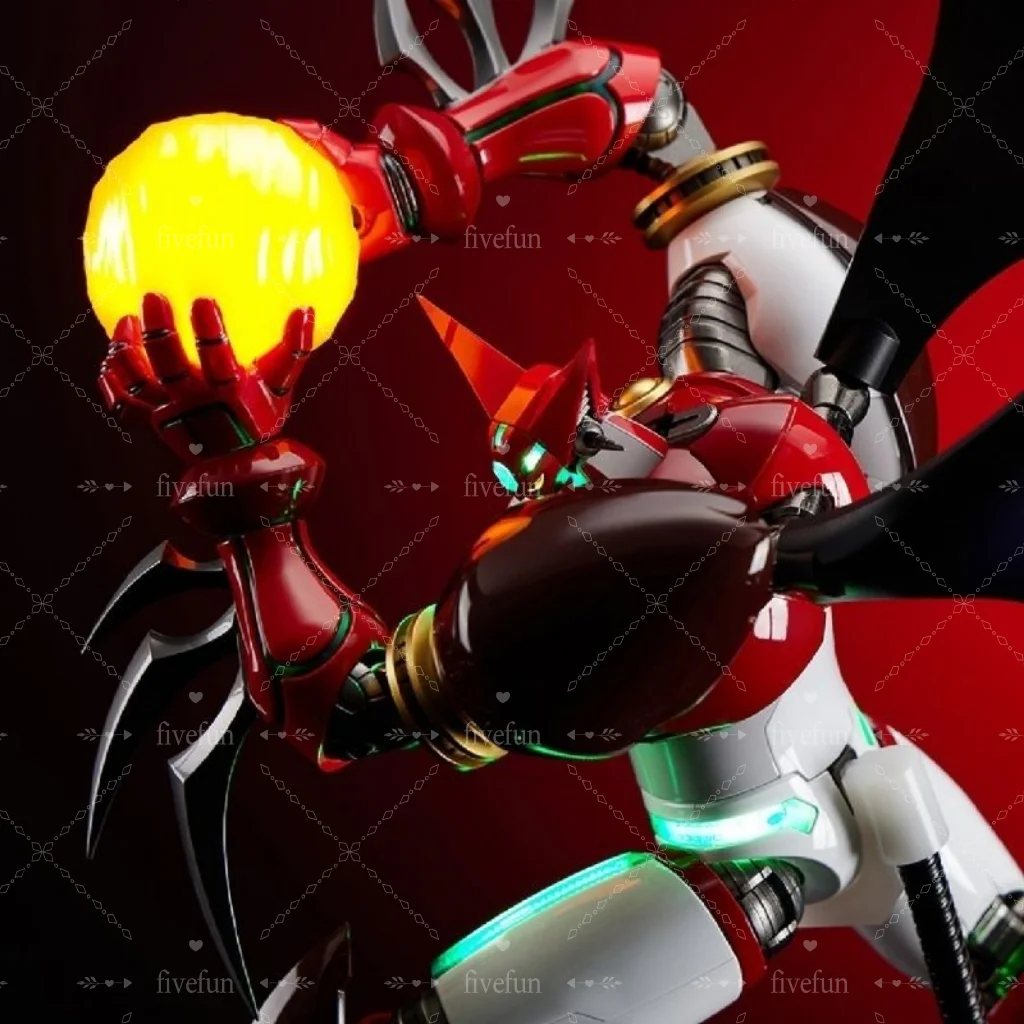 【sin caja original】en Stock BLITZWAY y MOSHOW MOSHOWTOYS 47240 Carbotix Shin Getter 1 figuras en miniatura de acción de juguete