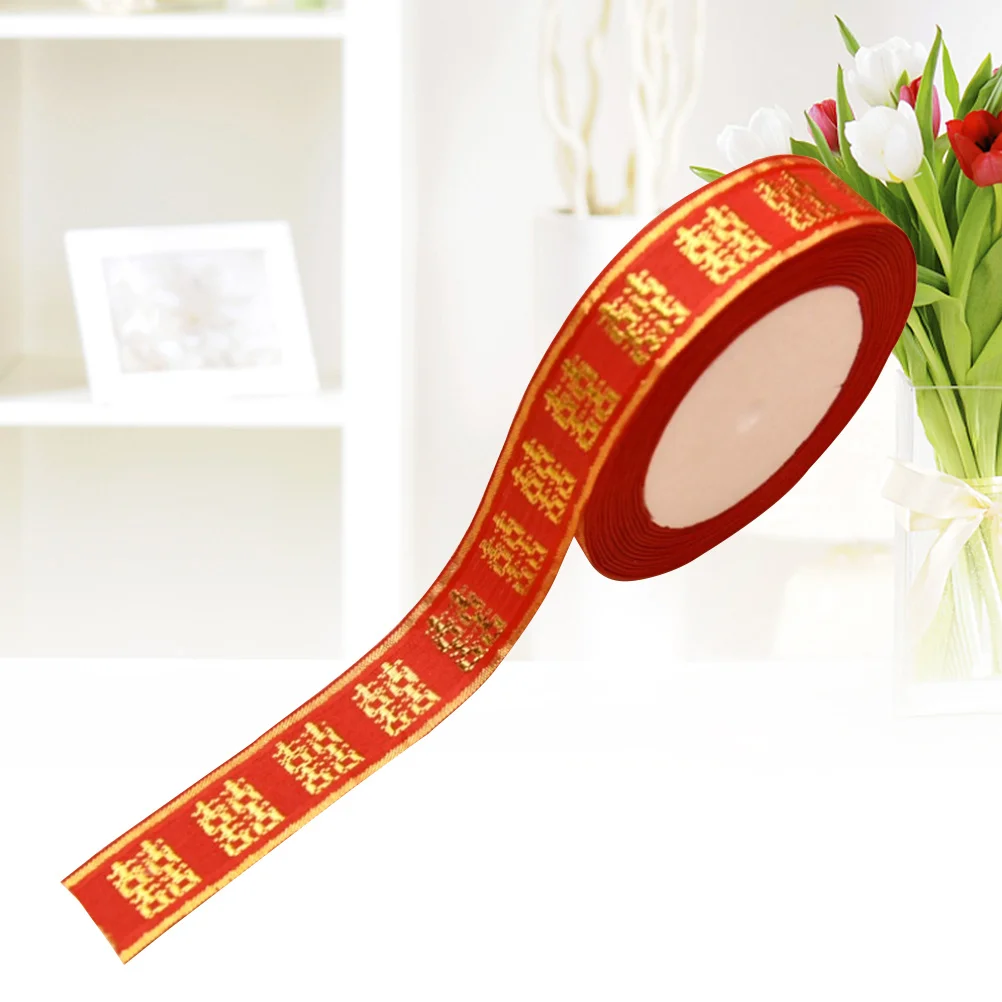 

Decorative Ribbon Red Satin Wedding Gift Wrap for Crafting Invitation Hair Accessory Holiday Party