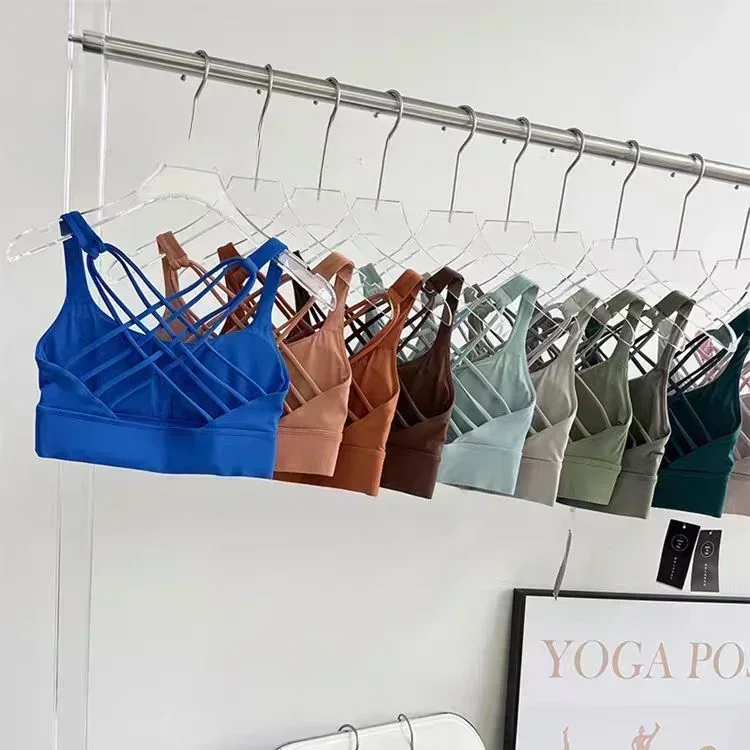 Lemon Women Stretchy Sport Tops Bra Quick-drying Breathable Shock-proof Beautiful Back Sports Bra Yoga Gym Exercise Running Vest