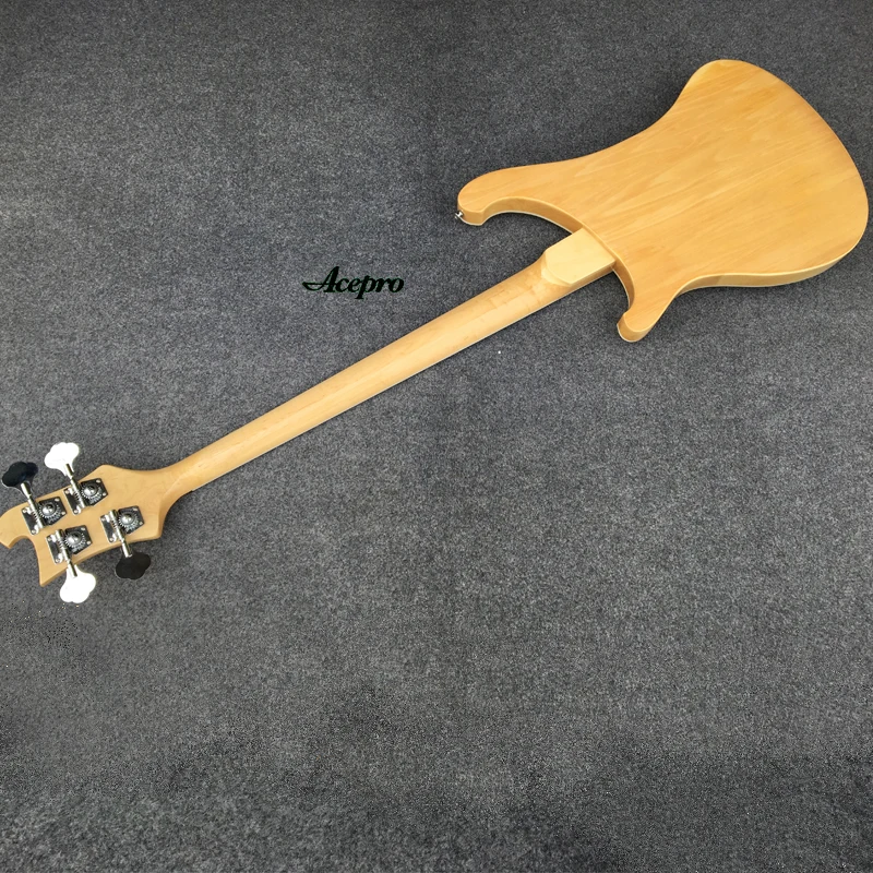 4003 Natural Color Electric Bass Guitar, Upgrade Adjustable Bridge Available, Rosewood Fretboard 4 String Bass Guitarra