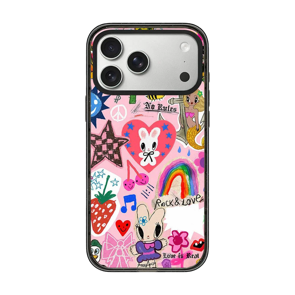 

6011830 Acrylic / Mirror Magnetic Case: Compatible with IPhone 17 16 15 14 13 12 Pro Max 17 Air