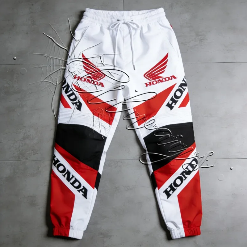 

2026 Summer Honda HRC Racing New Outdoor Sports Speed Dry Pants for Men and Women MOTO Off Road Enthusiast Motorcycle Suit Pants