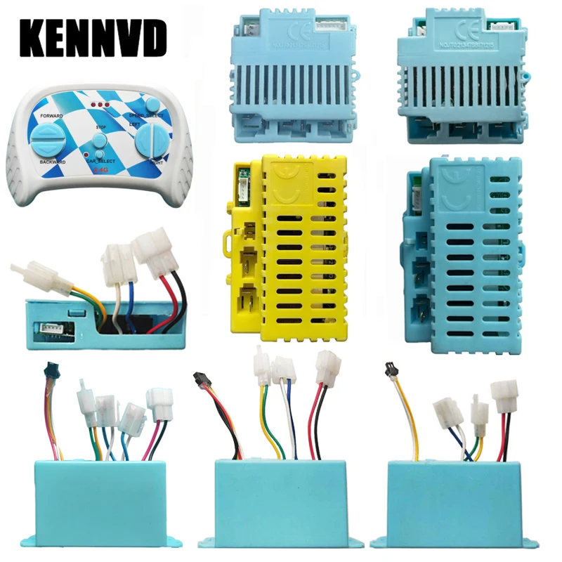 12V 24V 2Pin 3Pin 5Pin 7Pin Universal Children's Electric Ride on Car Bluetooth Remote Control Receiver Motherboard Transmitter