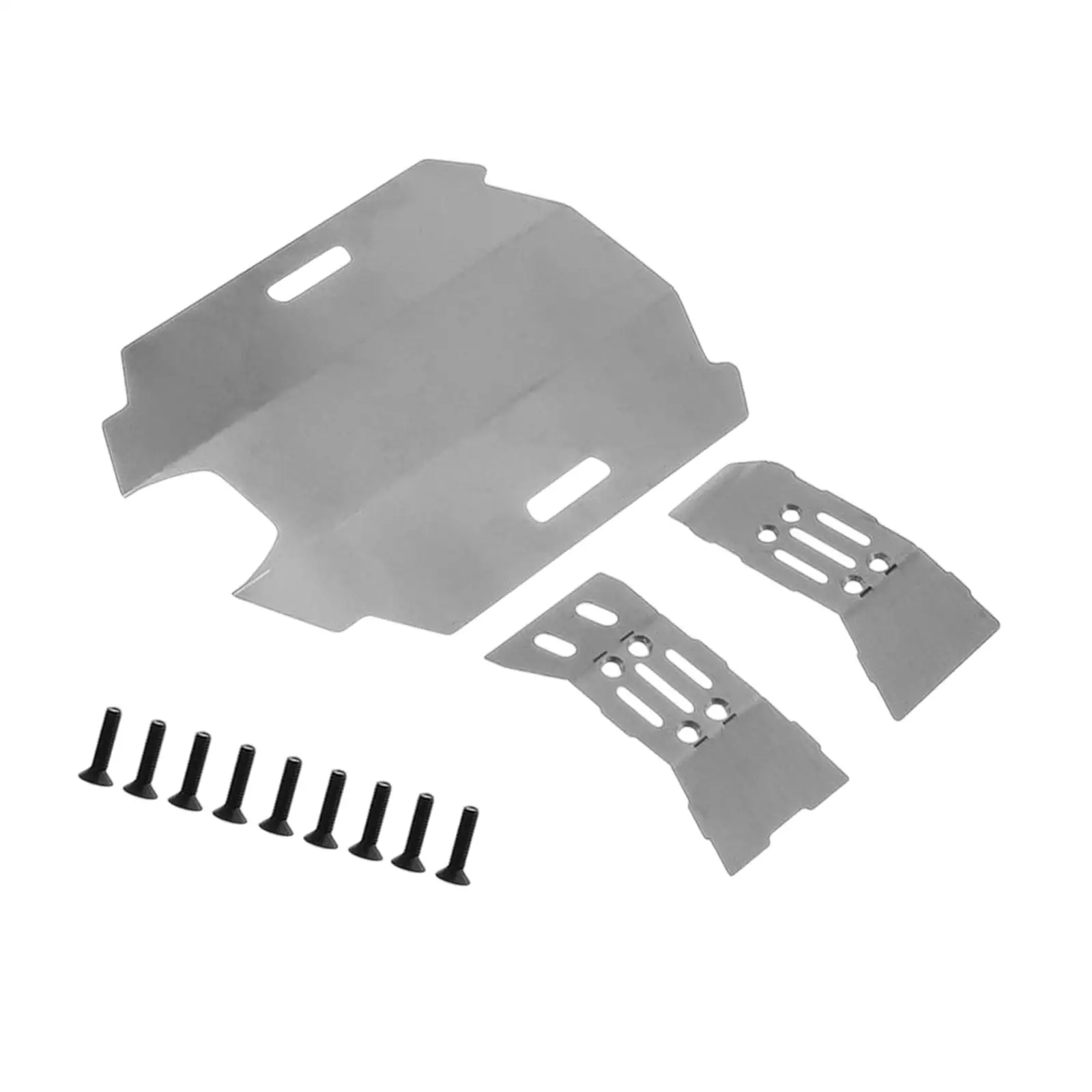 Piastra paramotore, pezzi di ricambio per armature di protezione Protezione piastra paramotore per telaio, piastra di protezione per armature del telaio per accessori fai da te per auto modello in scala 1:14