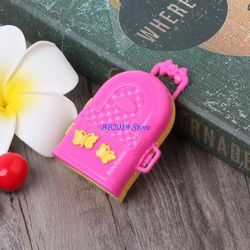 q0kb สาวตุ๊กตาพกพาไปมาสเกลสำหรับการเดินทางสำหรับเคส Reborns สำหรับตุ๊กตาภาพถ่ายอุปกรณ์ประกอบฉากสำหรับเล่น DIY Toy Princess Doll