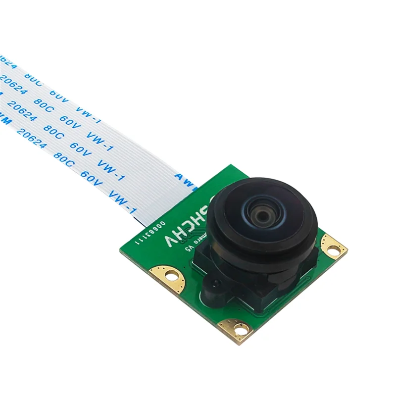 Raspberry Pi 5용 8MP IMX219 미니 카메라 모듈, MIPI-CSI 인터페이스 200 °   Pi5 유연한 케이블을 사용한 FOV