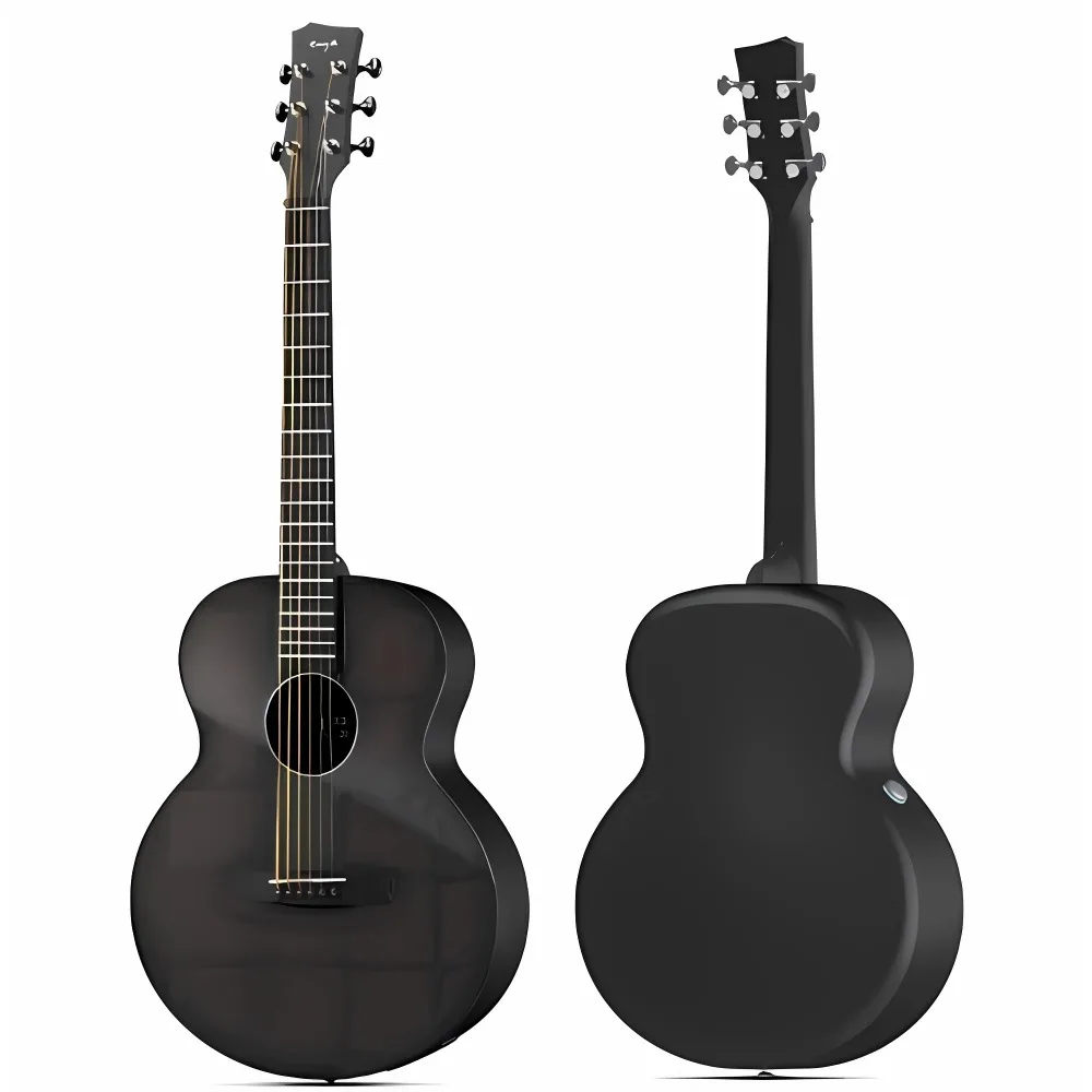 Enya X3 Pro 36 Inch Mini Acoustic Electric Guitar Carbon Fiber Travel Guitar AcousticPlus Guitar Bundle with Gig Bag images - 6