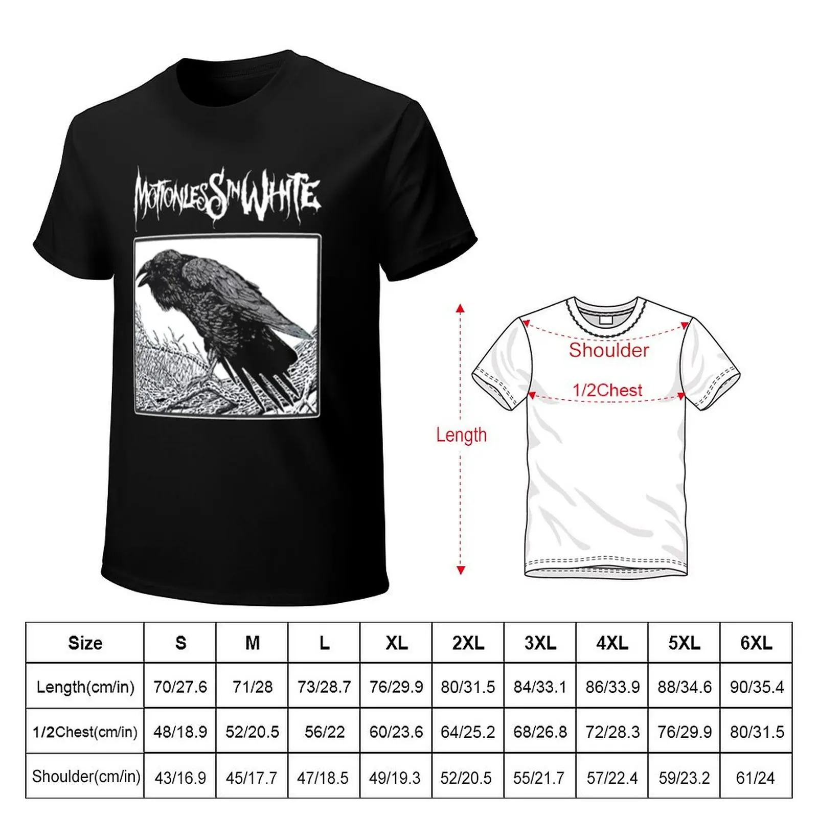 The Creatures Black Motionless T-Shirt Daily Work Short Sleeve Top