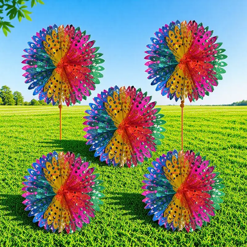 

5Pcs 43x43cm Beautiful Garland Ball Christmas Ribbon Decor for Party Festival Celebration Reusable Hanging Light Decoration