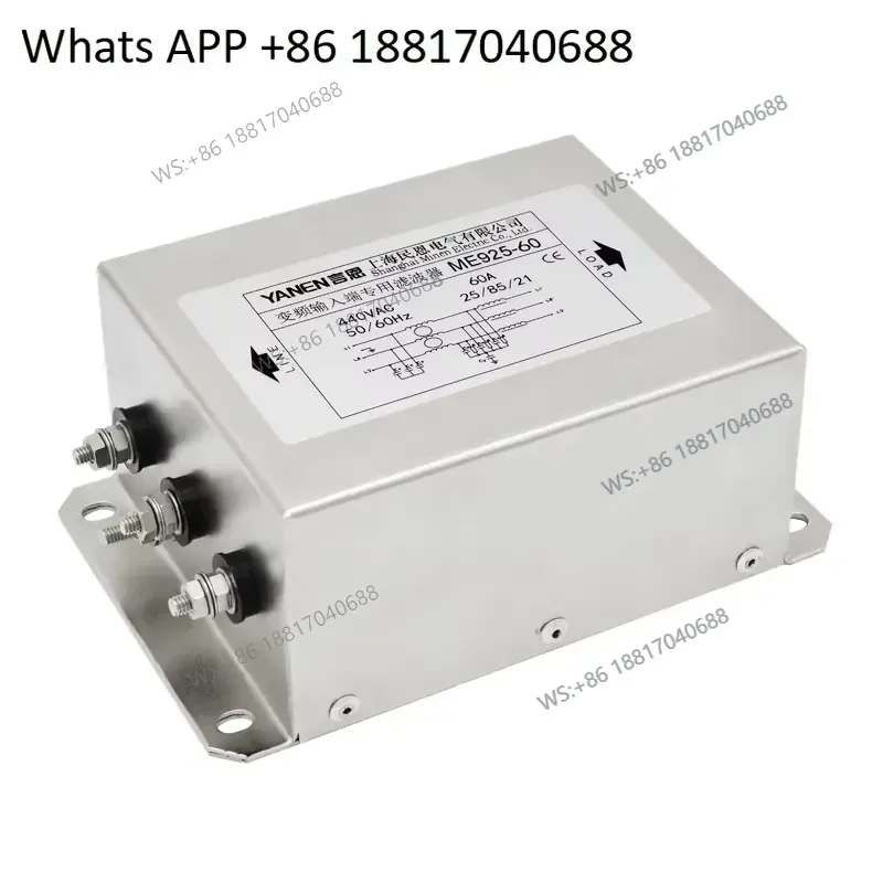 1PC EMC Power Supply Filter 380V Anti-interference for Servo Frequency Conversion Drive ME925 ME965 Three-phase Input