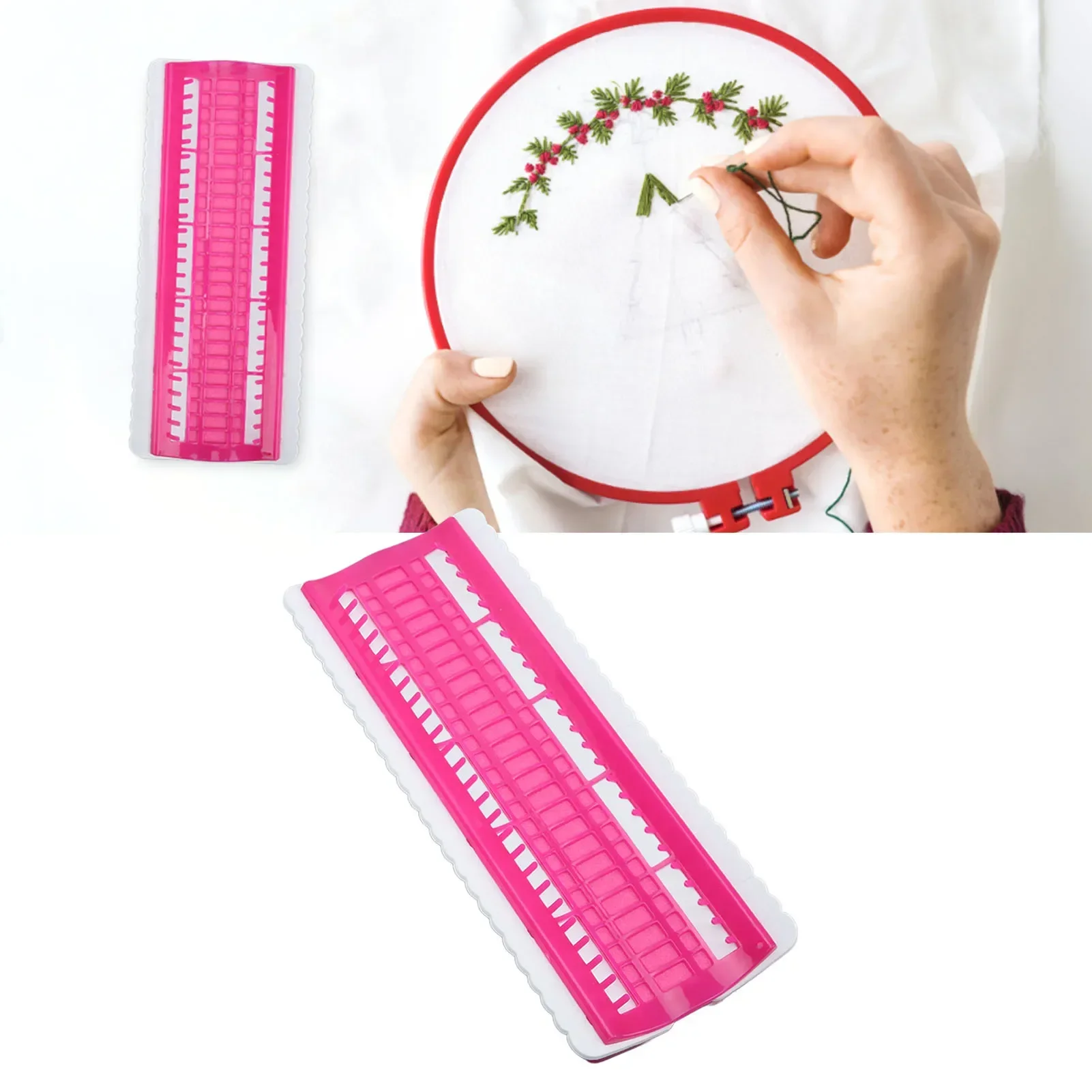50 Positions Floss Organizer Prevent Knots Portable Floss Organizer Cross Stitch With 4 Replaceable Paper For Classification