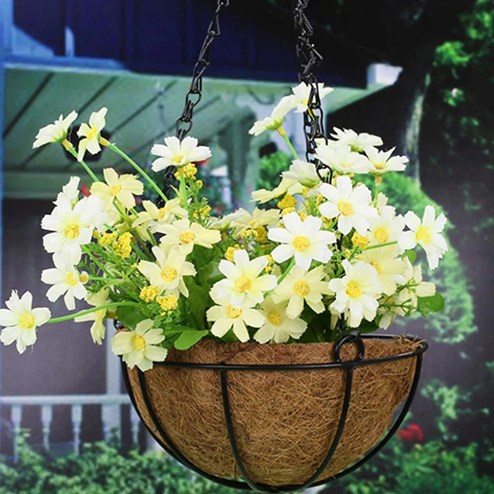 

Coconut Palm Mat Liners for Hanging Basket 16 Inch Round Plant Coir Fibre Flowerpot Basket Liner Garden Supplies