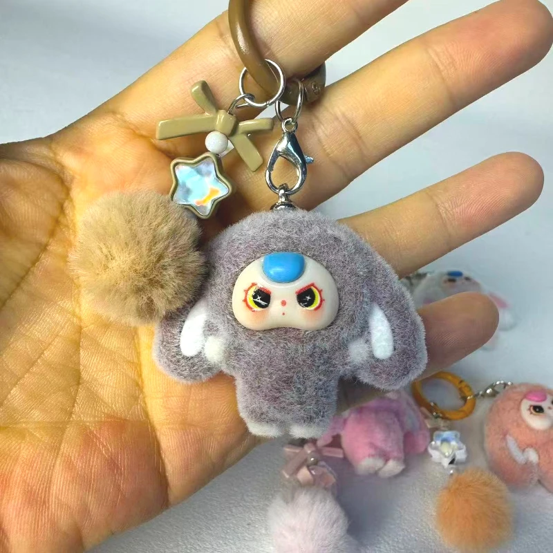 พวงกุญแจตุ๊กตาการ์ตูนจิ๋ว น่ารัก ของขวัญ ของตกแต่ง พวงกุญแจ DIY จี้ห้อยกระเป๋า น่ารักสไตล์คาวาอี้