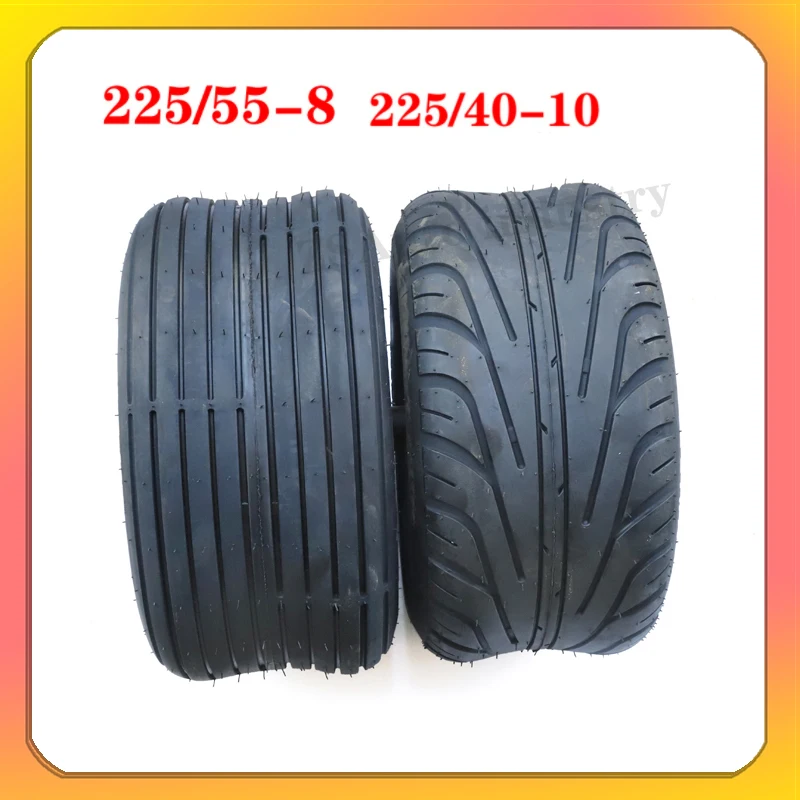 8Inch 10Inch 6PR Electric Scooter Vacuum Tires 225/55-8 Tire 225/40-10 Tyre 18x9.50-8 Front or Rear For Halei Chinese Bike