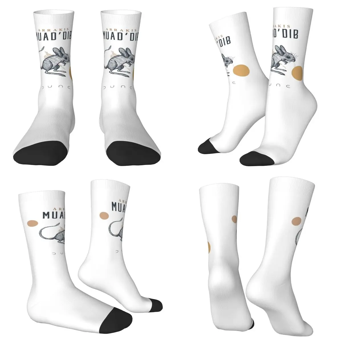 

Dune 2020 Muad'Dib Socks Harajuku High Quality Stockings All Season Long Socks Accessories for Man's Woman's Christmas Gifts