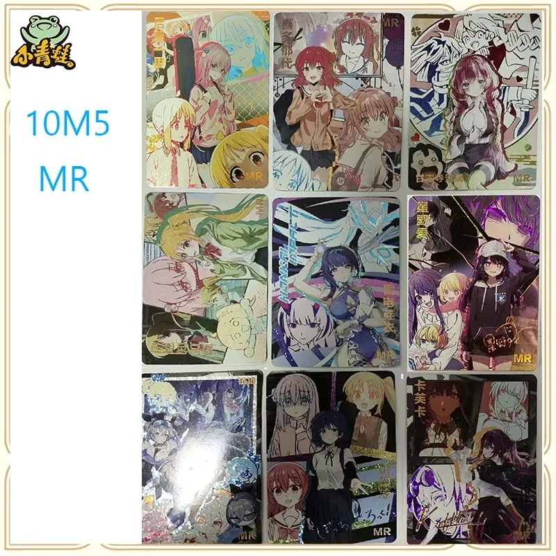 

10M5 MR Аниме Goddess Story Collection Card Игрушка для мальчика Рождественский подарок на день рождения Raiden Mei Kanroji Mitsuri Kafka Miku Rem