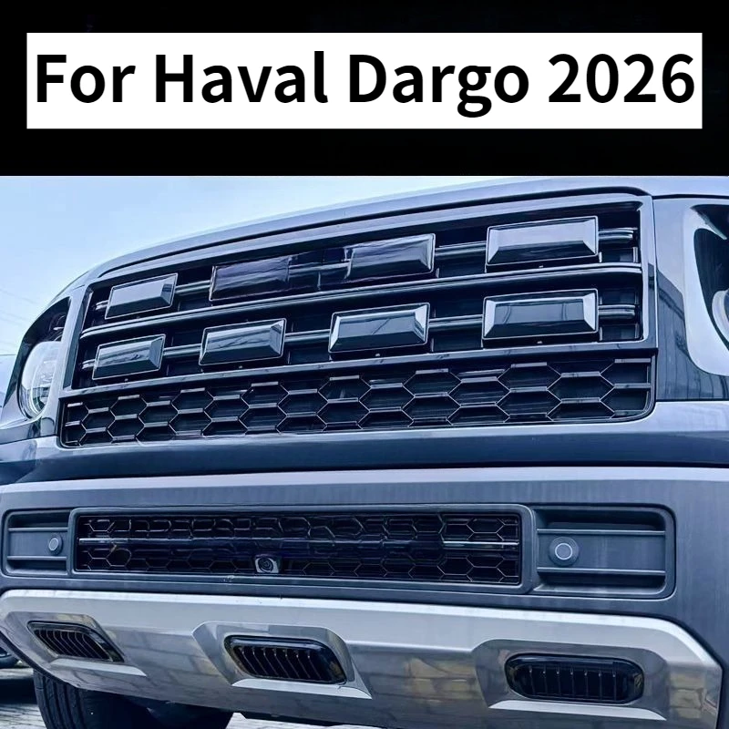 Vorderer Insektenschutzgitter-Staubschutz gegen Laub und Schmutz, Kühler-Schutz, maßgeschneidertes Außenzubehör für Haval Dargo 2026 – Detail 1