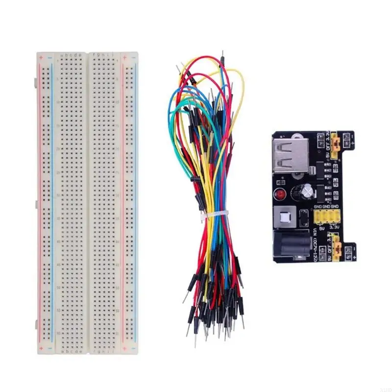 

N1HD MB102 Breadboard 830 Point Solderless PCB Bread Board Test Development for DIY Electronic Projects
