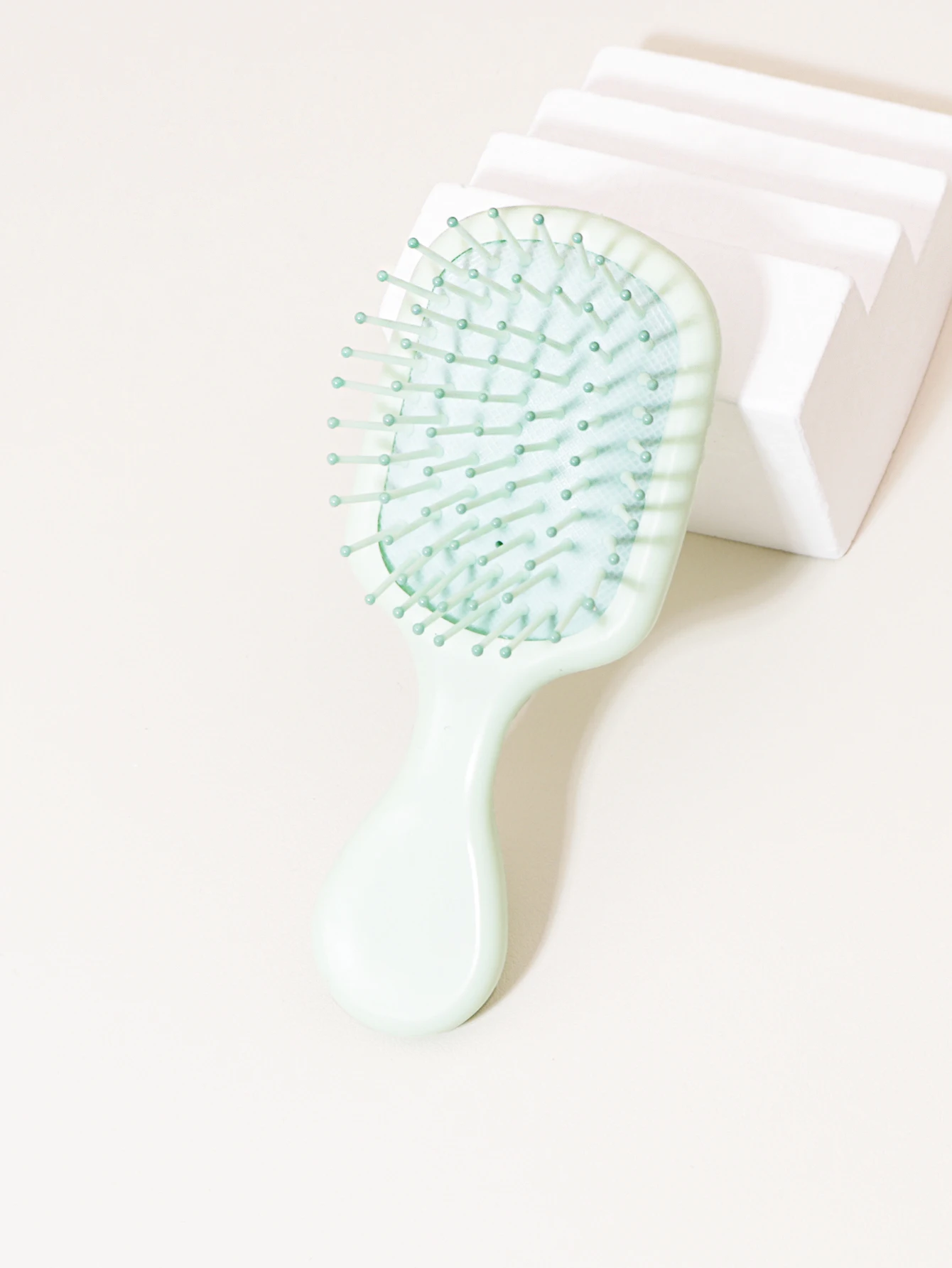 1pc Air Cushion Comb Mini Portable Lovely Massage Cartoon Comb Straight Hair Comb Hairdressing Tool, Special for Real Hair Wigs