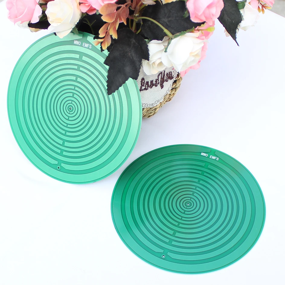2PCS Protective Film MWO 16CM Georges Lakhovsky's Multi Wave Oscillator Polarizing Energy Disk Double Sided Antenna Ornaments