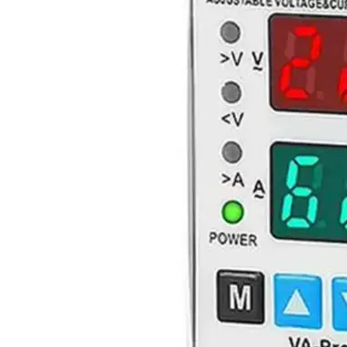 Adjustable Over Under Voltage Current Protector 40A 63A AC 220V Dual Display Auto For Reset Circuit Breaker For Home Industrial