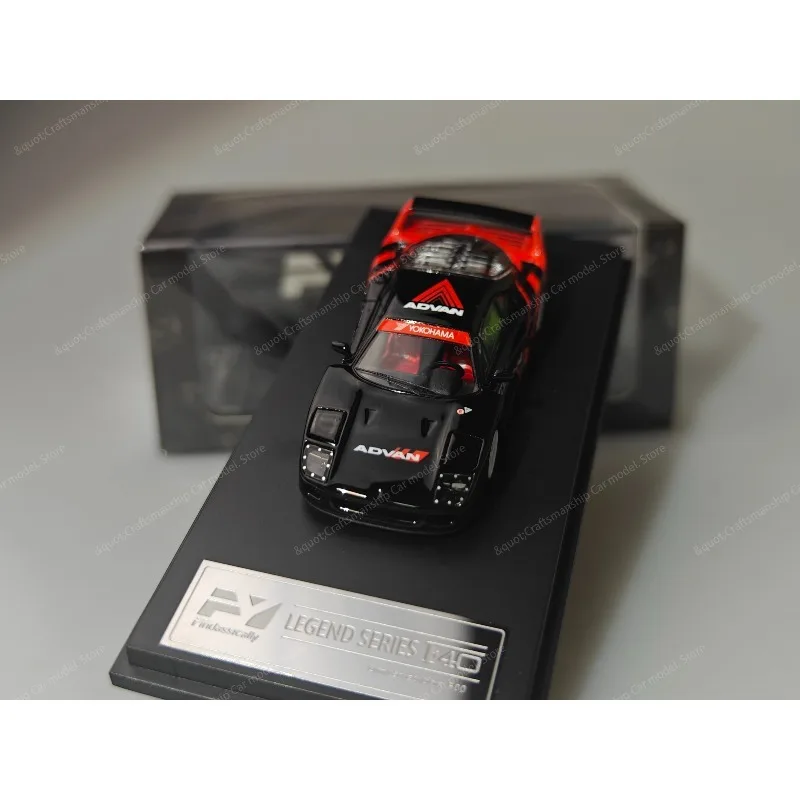 (In Stock)FY 1/64 Jump Horse F40 ADVAN painted alloy car model, for collection and display as a decorative item