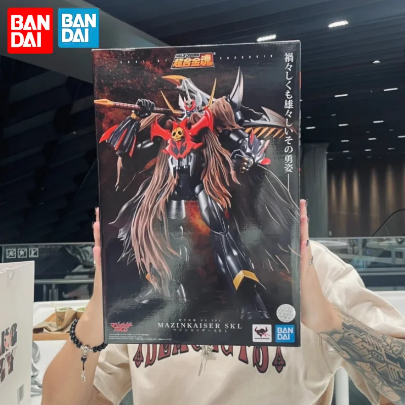 Original Soul Of Chogokin Figure Spot Mazinkaiser Skl Gx-102 Action Finished Model Collection Size 200mm Festival Gifts