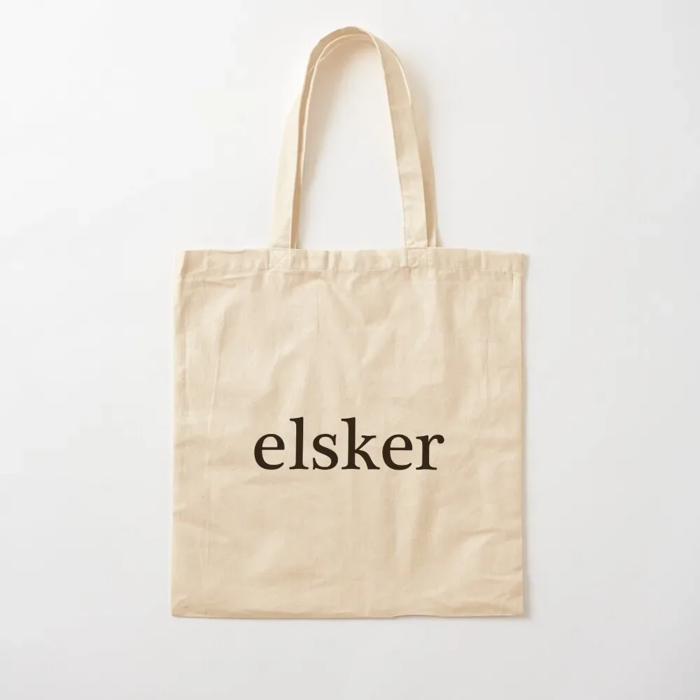 

Elker Tote Bag hand bag custom bags Canvas Tote Bag