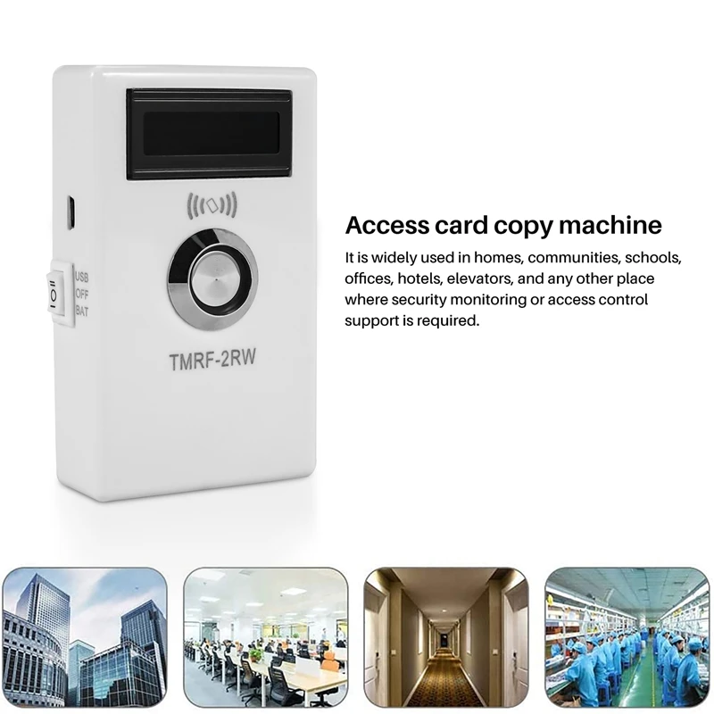 TMRF-2RW Ibutton Programador DS1990A Duplicador Cloner Copiadora 125Khz Leitor RFID Escritor RW1990 Chave Token RFID