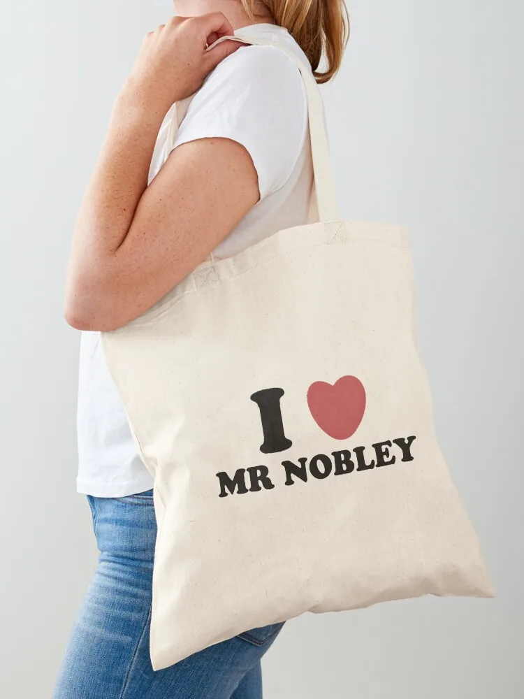 

I Love Mr Nobley Tote Bag tote bag screen handbag Canvas bag shopping trolley
