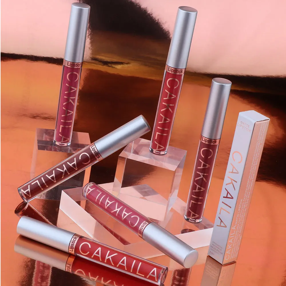 CmaaDu-labios mate de terciopelo grueso para mujer, tinte Sexy para labios, larga duración, resistente al agua, antiadherente, cosméticos, maquillaje