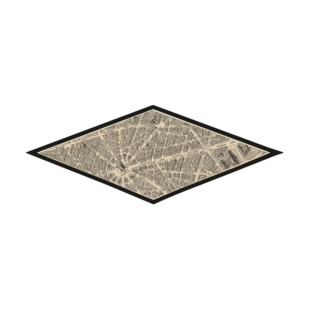 Impression chaude diamant écharpe marque Foulard en soie femme luxe Paris Bandana bandeau Hijab Foulard foulard châle pour dames