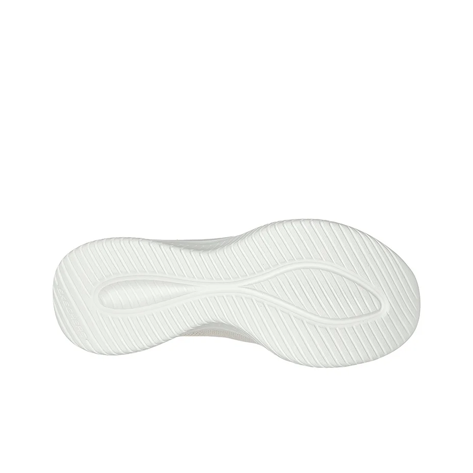 Skechers Ultra Flex 3.0 Cushioning Abrasion Resistant Lightweight Low top Casual Shoes Women's White 149710-NAT - view 6